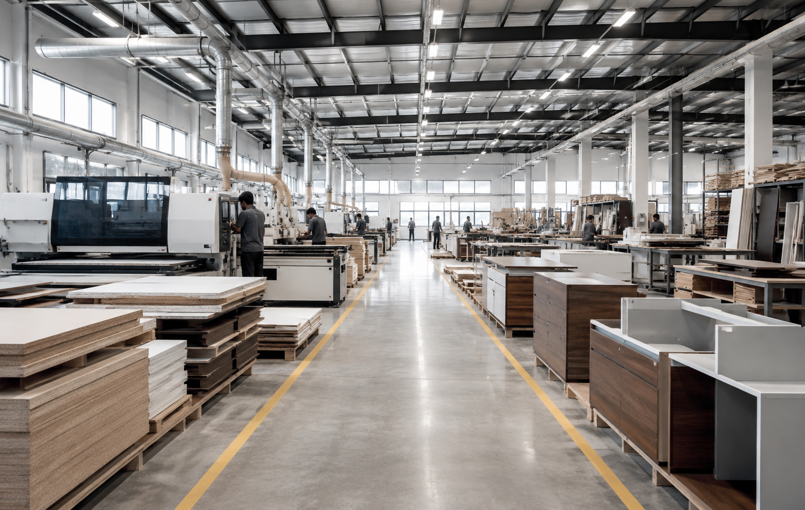 Casa Art own modular manufacturing factory