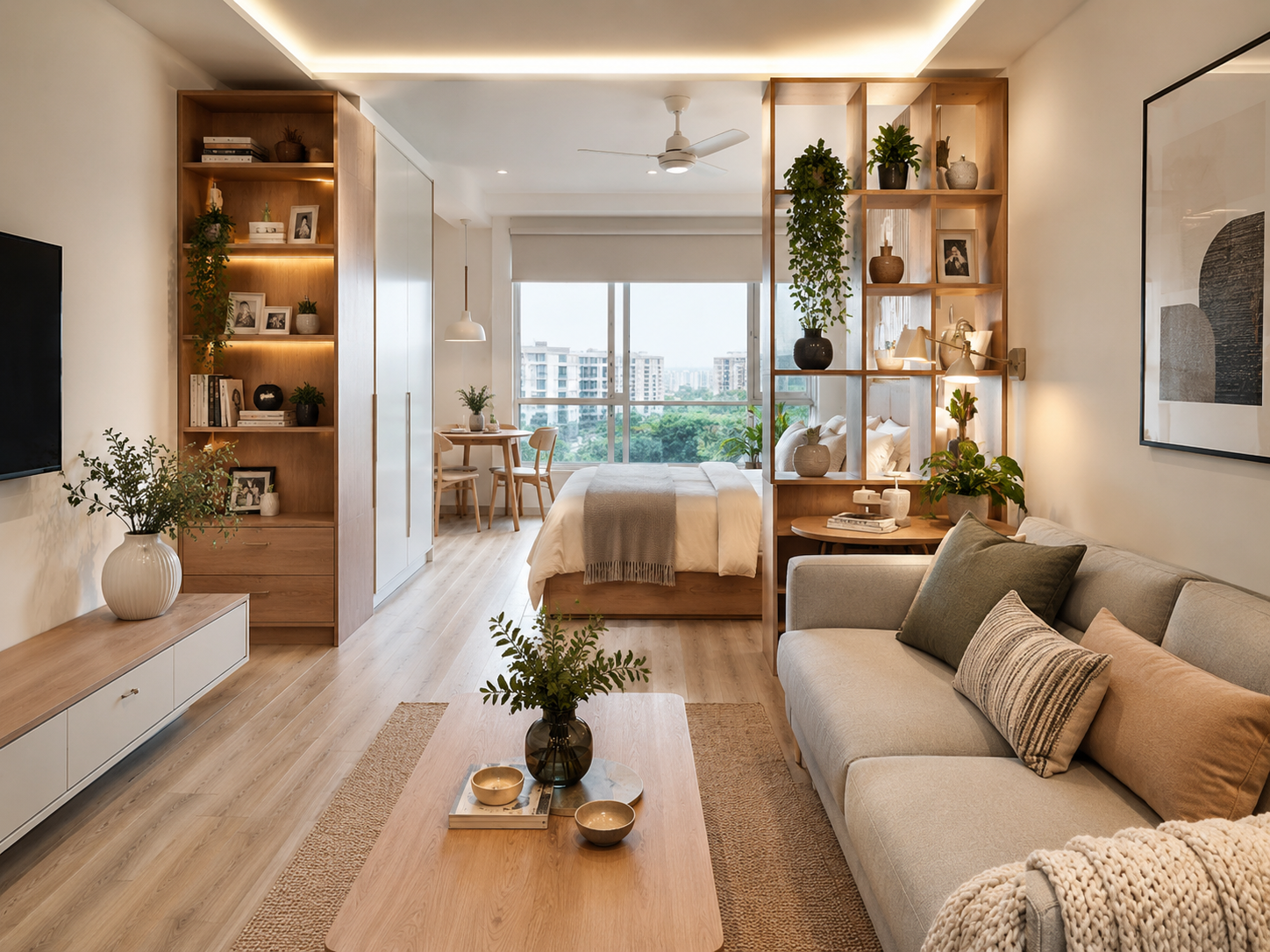 Scandinavian Studio interior by Casa Art