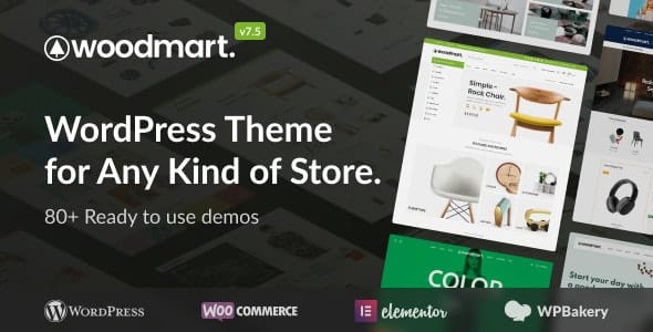 WoodMart Theme 8.2.7 - Gpl tools